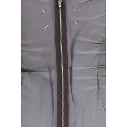 Maison Margiela Brown Polyamide Casual Dress