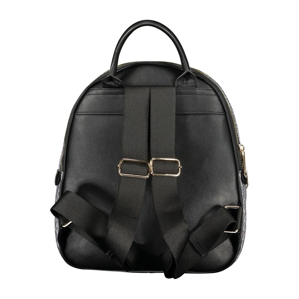 Mario Valentino Black Polyethylene Backpack