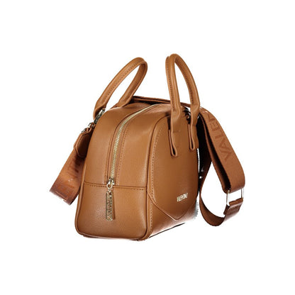 Mario Valentino Brown Polyurethane Women Bag