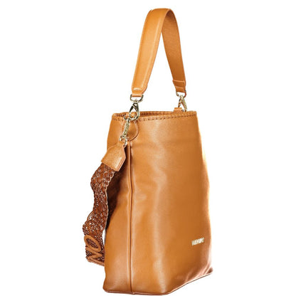 Mario Valentino Brown Polyurethane Women's Bag