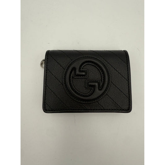 Gucci GUCCI GG BLONDIE Black Compact Wallet