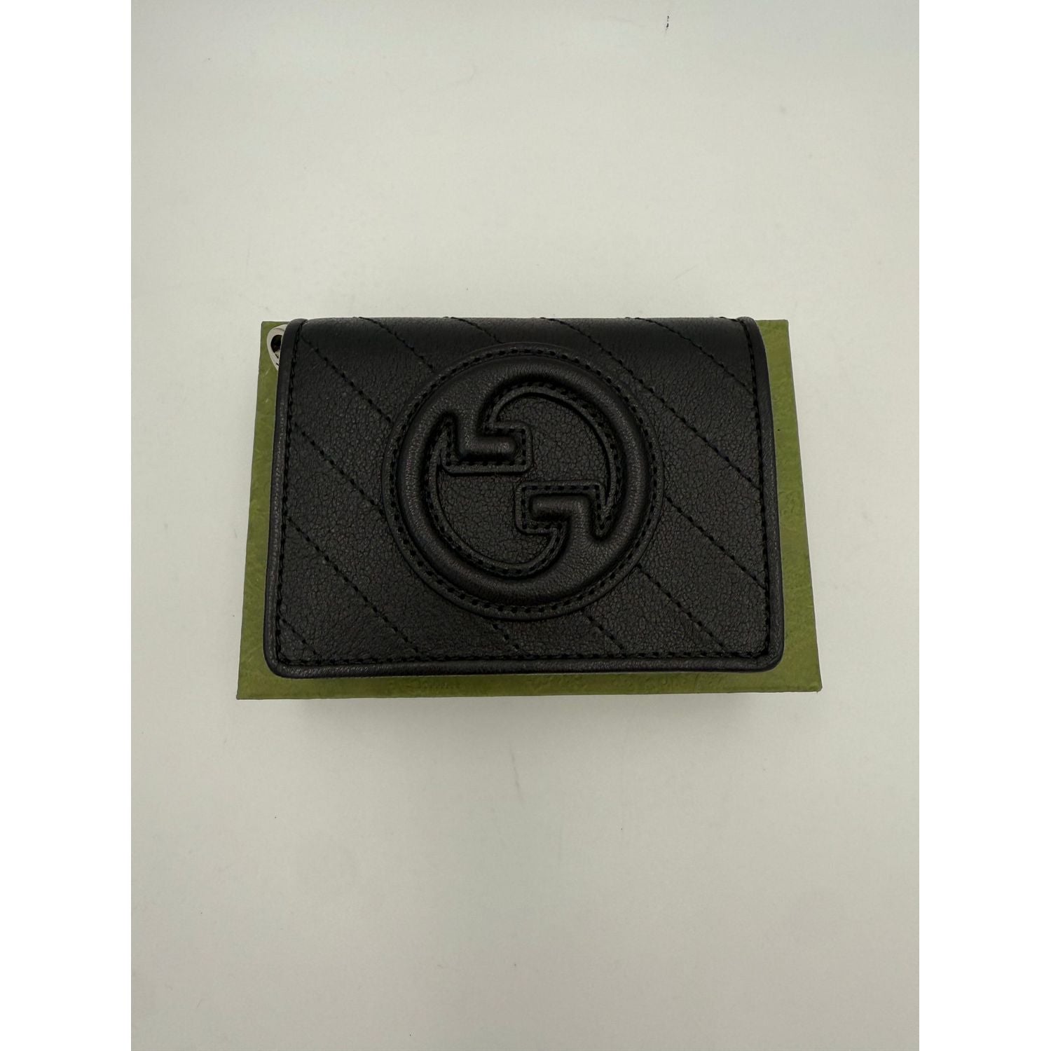 Gucci GUCCI GG BLONDIE Black Compact Wallet