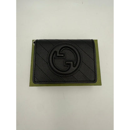Gucci GUCCI GG BLONDIE Black Compact Wallet