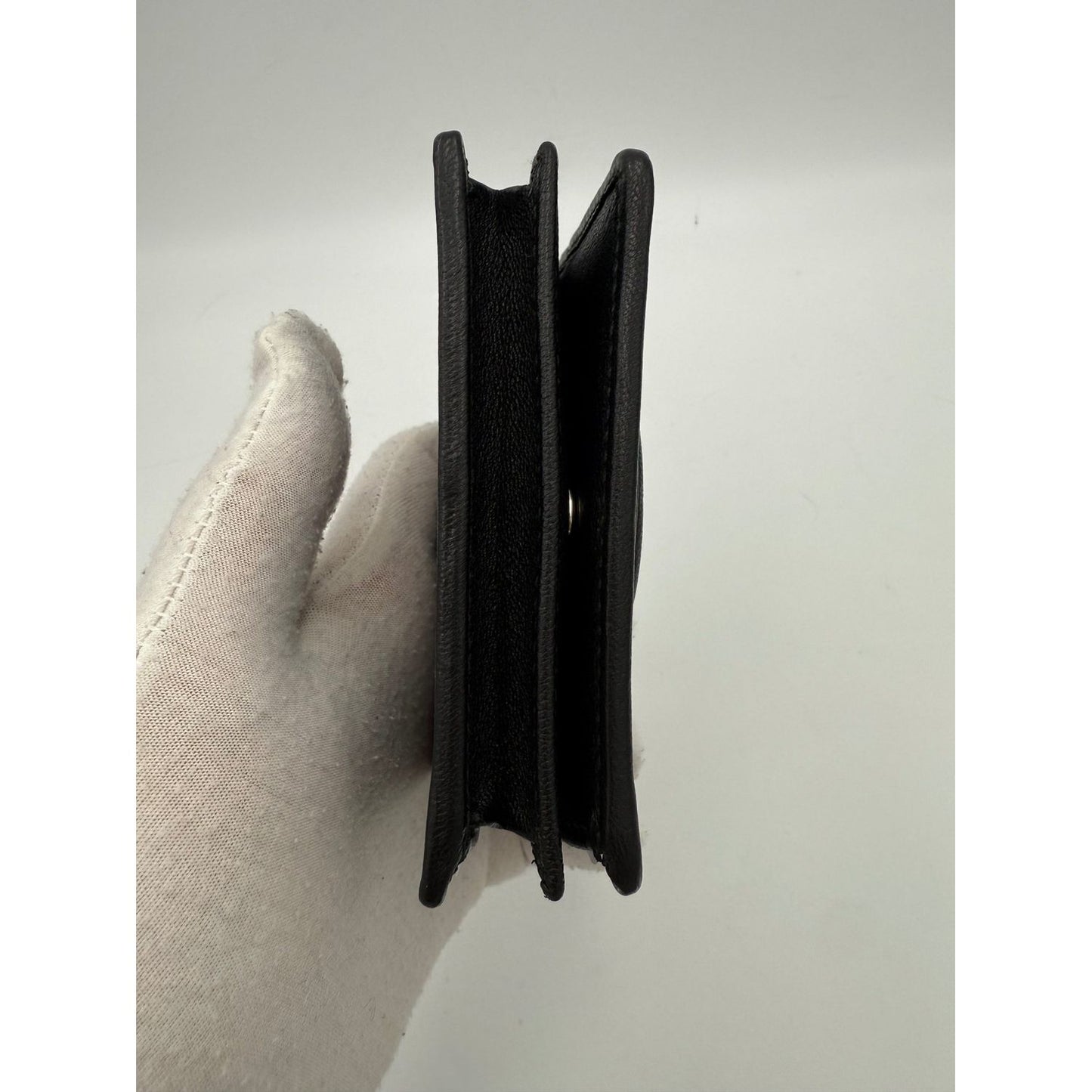 Gucci GUCCI GG BLONDIE Black Compact Wallet