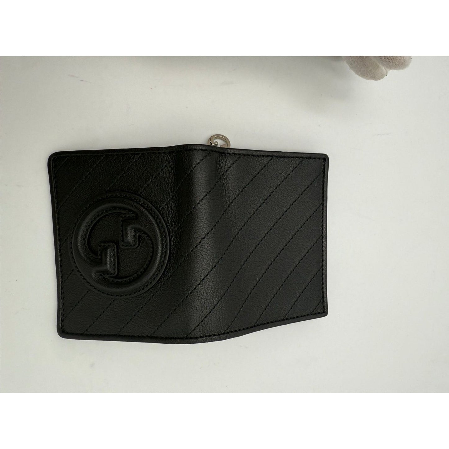 Gucci GUCCI GG BLONDIE Black Compact Wallet