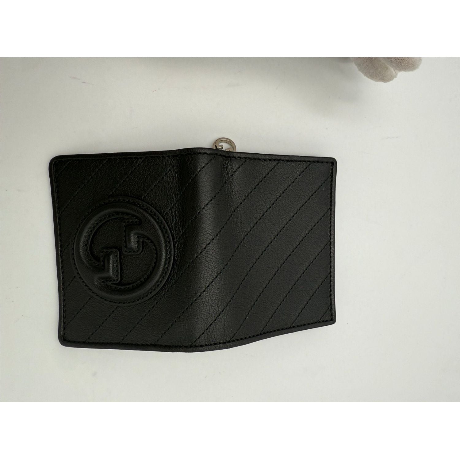 Gucci GUCCI GG BLONDIE Black Compact Wallet