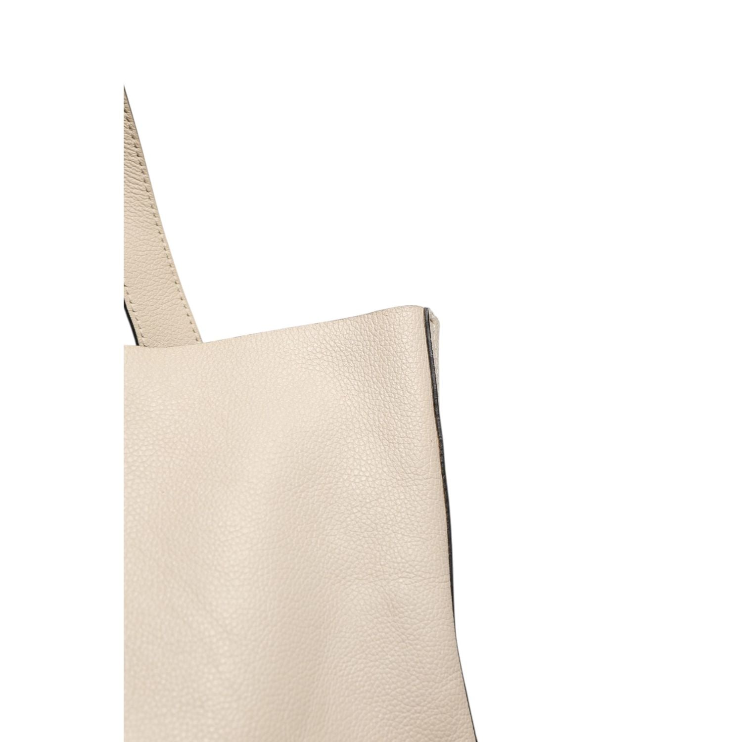 Gucci White Web Sherry Logo Print Tote Bag