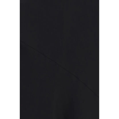 Ami Paris Black Viscose Casual Dress