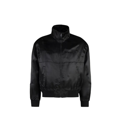 Saint Laurent Black Silk Jacket
