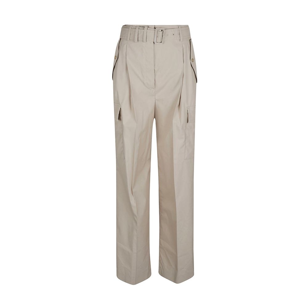 Prada Beige Cotton Cargo Pants