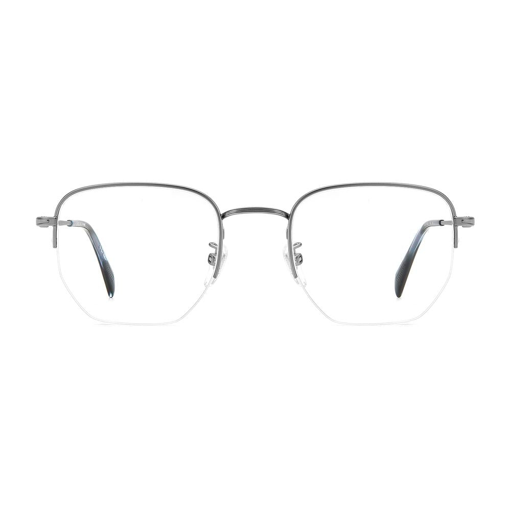 David Beckham Gray Metal Glasses (Frames)