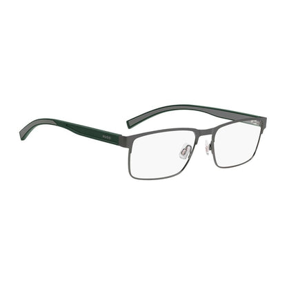 Hugo Boss Gray Steel & Aluminum Glasses (Frames)