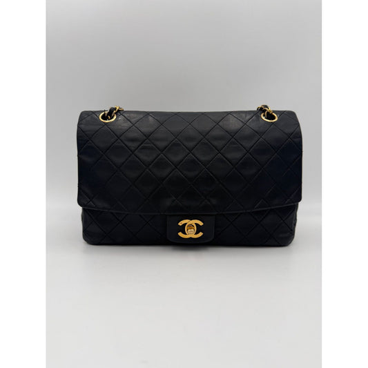 Chanel CHANEL Timeless Classic with Removable Pouch Handbag