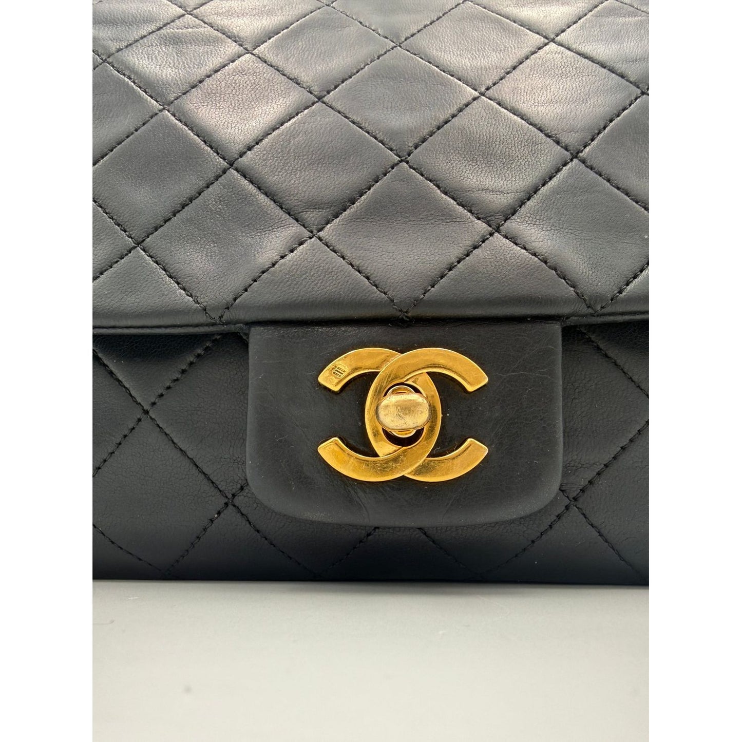 Chanel CHANEL Timeless Classic with Removable Pouch Handbag