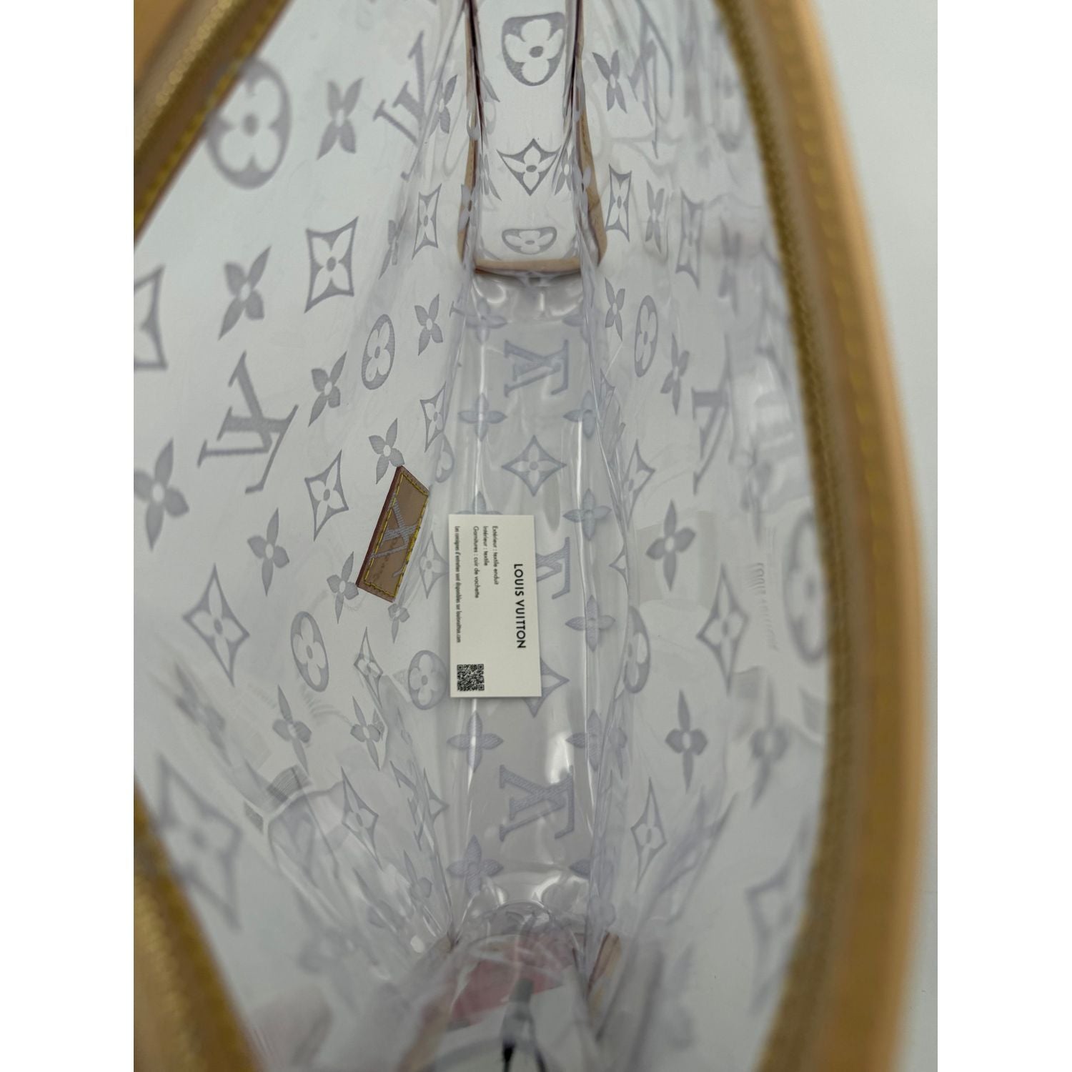 Louis Vuitton LOUIS VUITTON Monogram Transparent Pochette