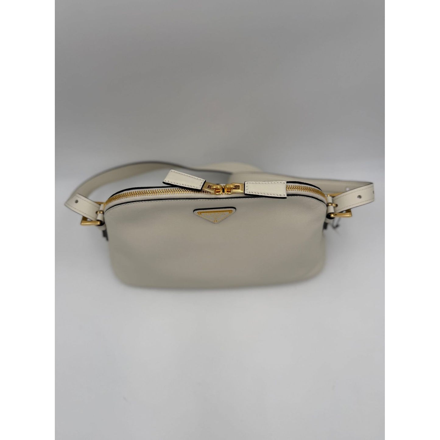 Prada PRADA Bauletto BOWLING in Leather Handbag