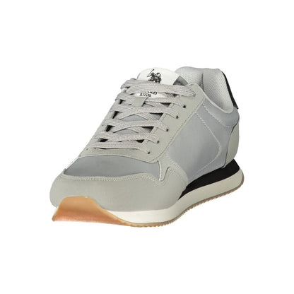 U.S. POLO ASSN. Gray Polyurethane Men's Sneaker