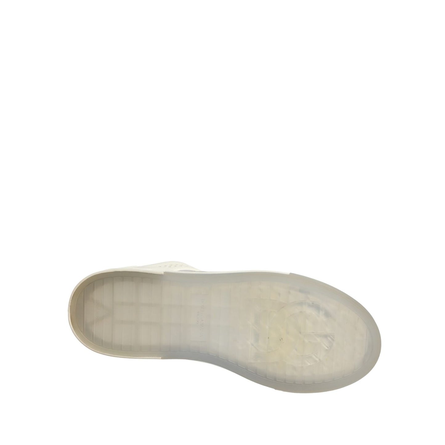 Dolce & Gabbana White Low Top Custom 2.Zero Sneakers Shoes
