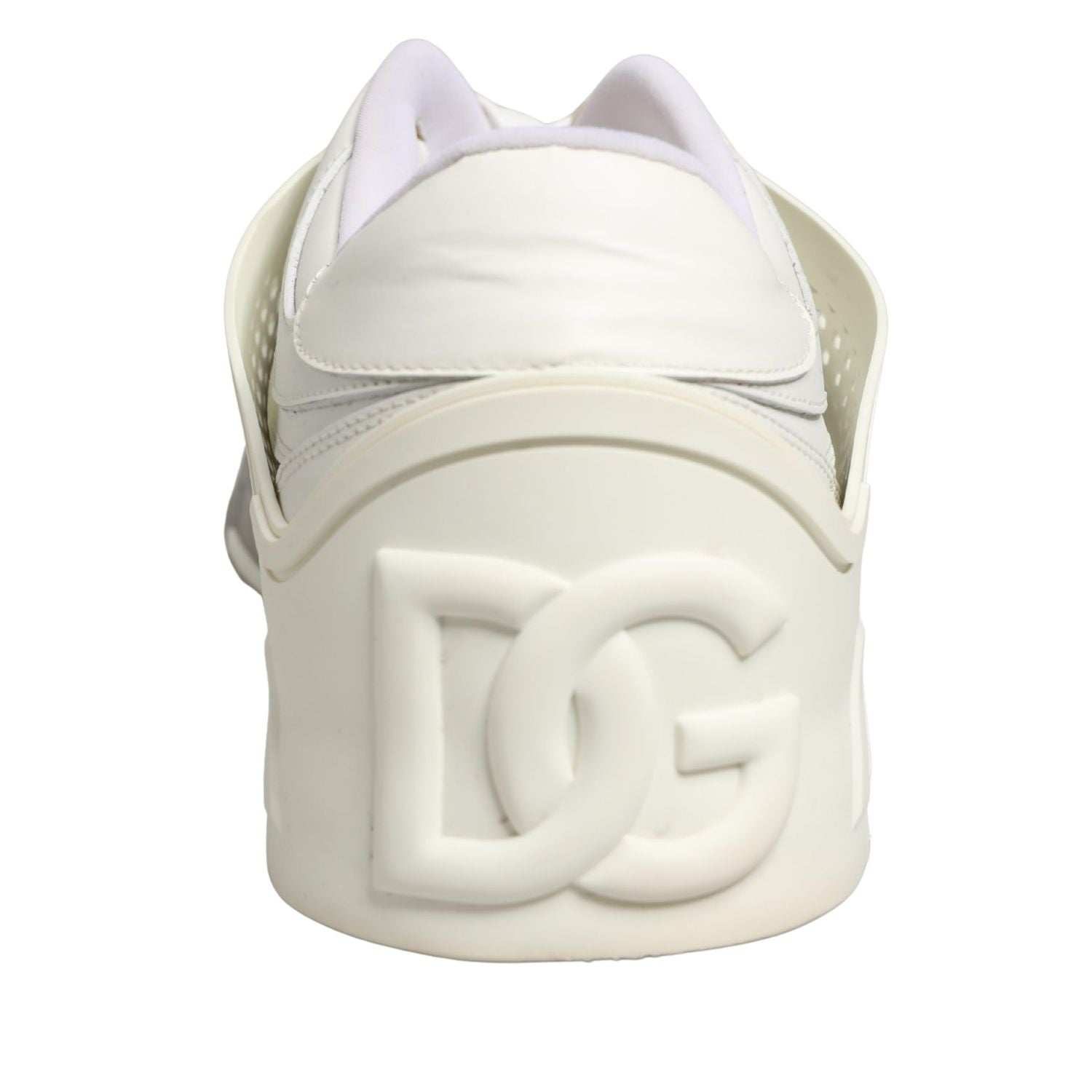Dolce & Gabbana White Low Top Custom 2.Zero Sneakers Shoes