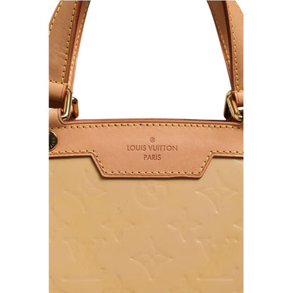 Louis Vuitton Monogram Vernis Brea MM Beige Poudre
