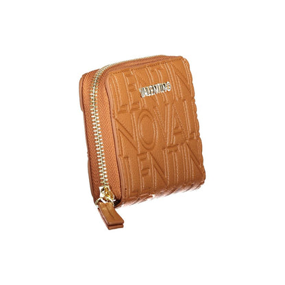Valentino Brown Polyurethane Women Wallet