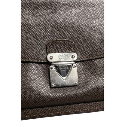 Louis Vuitton Belaia Clutch Taiga Leather