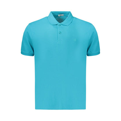 Coveri Moving Azzurro Cotton Men Polo