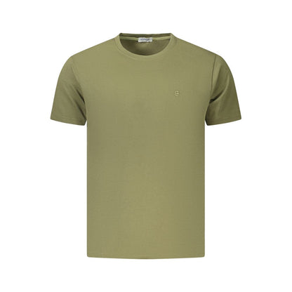Coveri Moving Verde Cotton Mens TShirt