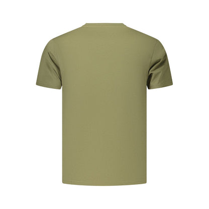 Coveri Moving Verde Cotton Mens TShirt