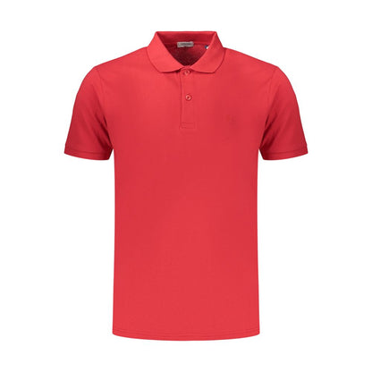 Coveri Moving Red Cotton Men's Polo