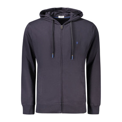 Coveri Moving Blue Cotton Men's Sweatshirt