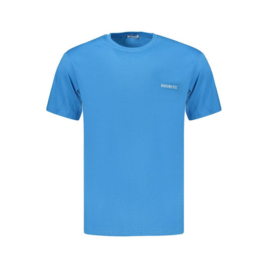 Bikkembergs Azzurro Cotton Men's T-Shirt
