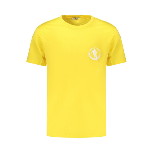 Bikkembergs Yellow Cotton Men's T-Shirt