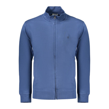 Coveri Moving Blue Cotton Men's Sweatshirt