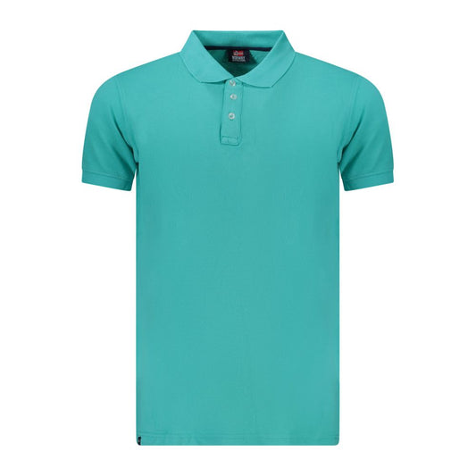 Norway 1963 Azzurro Cotton Men Polo