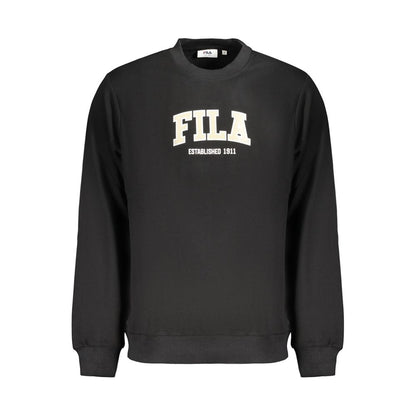 Fila Black Cotton Men's Sweatshirt