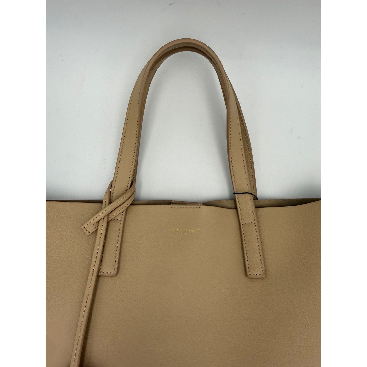 Saint Laurent SAINT LAURENT SHOPPING Beige Bag