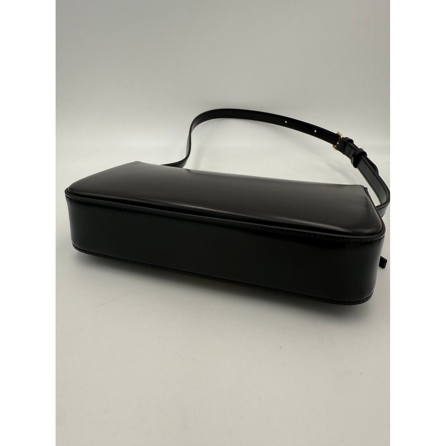 Celine CELINE CLAUDE TRIOMPHE Black Handbag