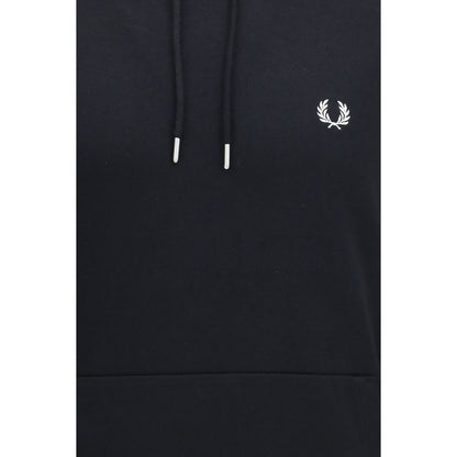 Fred Perry Black Cotton Sweatshirt