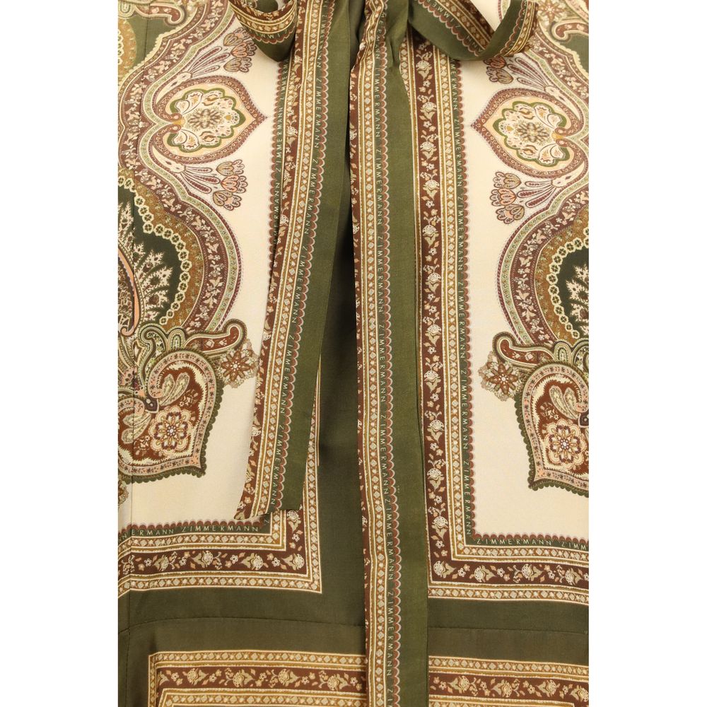 Zimmermann Multicolor Silk Casual Dress