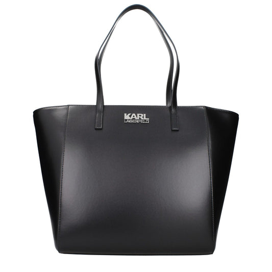 Karl Lagerfeld Black Polyethylene Shoulder Bag