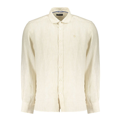 North Sails Beige Linen Men's Shirt