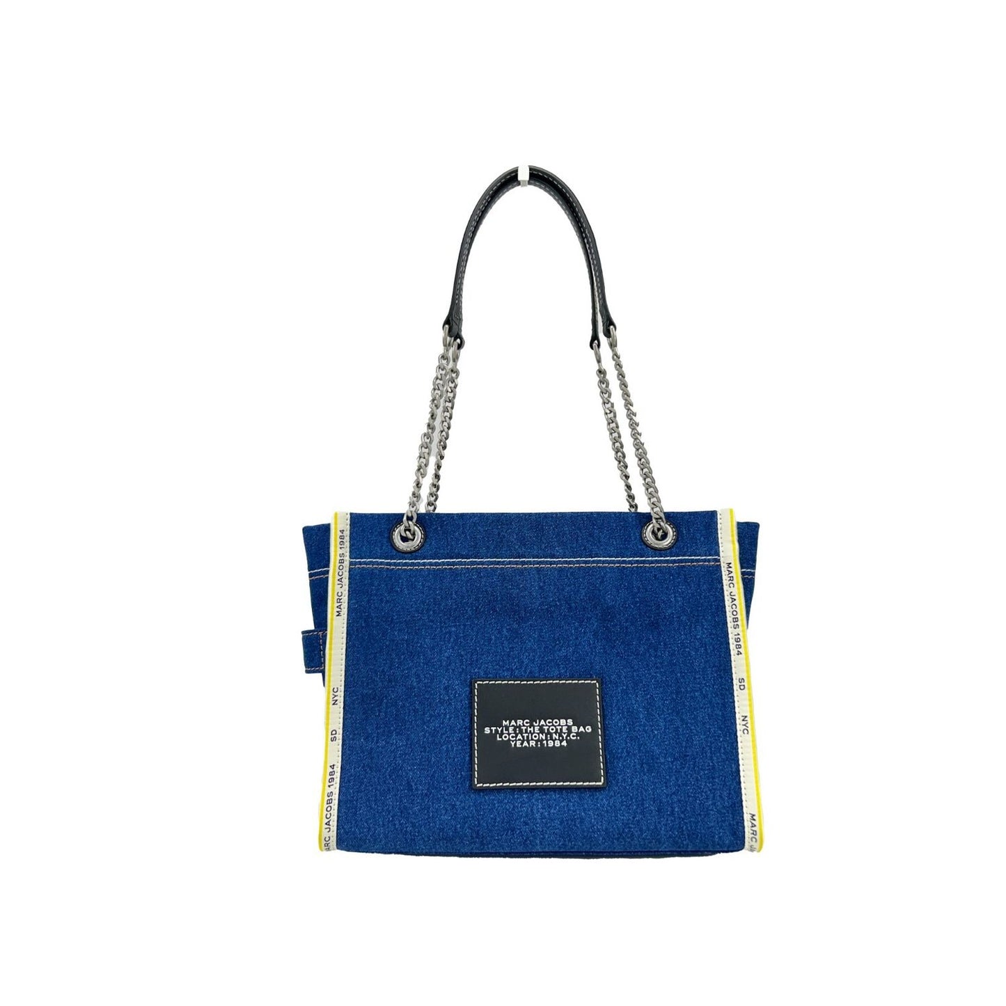 Marc Jacobs Denim Chain Medium The Tote Bag