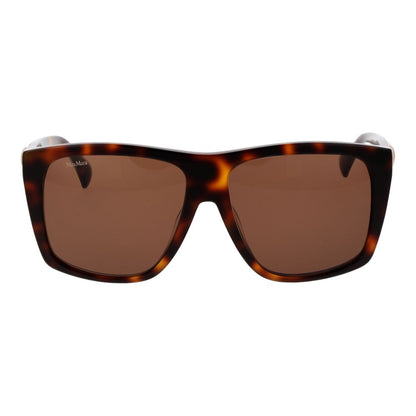Max Mara Brown Acetate Sunglasses