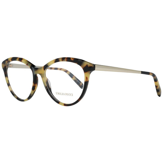 Emilio Pucci Brown Metal Glasses (Frames)