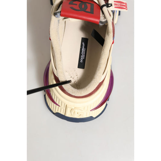 Dolce & Gabbana Multicolor Low Top Airmaster Sneakers Shoes