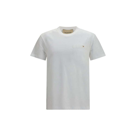 Valentino White Cotton T-Shirt