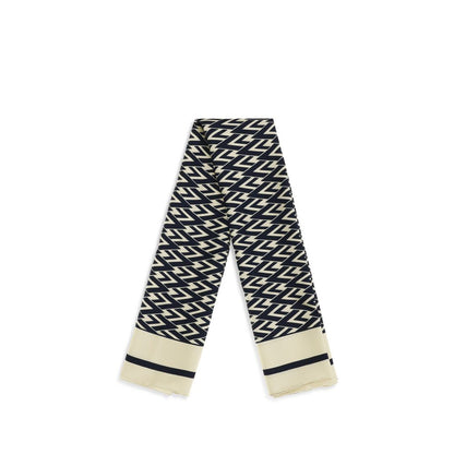 Valentino Garavani Beige Silk Scarf