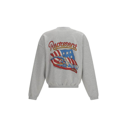 Represent Gray Cotton Sweatshirt