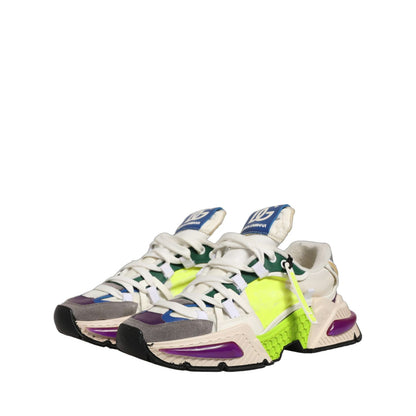 Dolce & Gabbana Multicolor Airmaster Low Top Sneaker Shoes